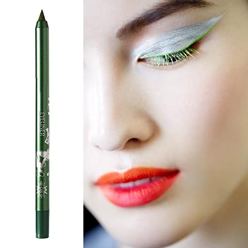 Outfmvch The Big Miss by 10 Rainbow Colors eyeliner Glue Pen 2 u 1 olovka za usne dugotrajne olovke za oči