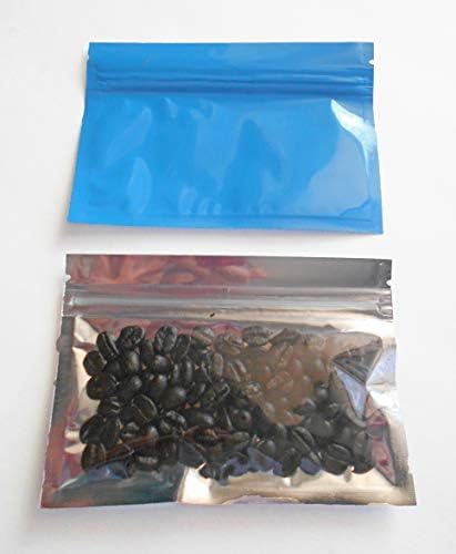 Prozirno / plavo 5x3. 5 široke otvaranje horizontalnog Patentnog zatvarača torbe za toplotnu brtvu sa suzavcem