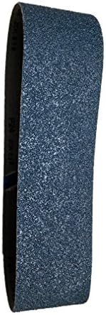 Sungold Abrasives 67969 Plavi cirkonijski krpa 24 Grit Brusni pojasevi, 2 pakovanja, 6 x 186