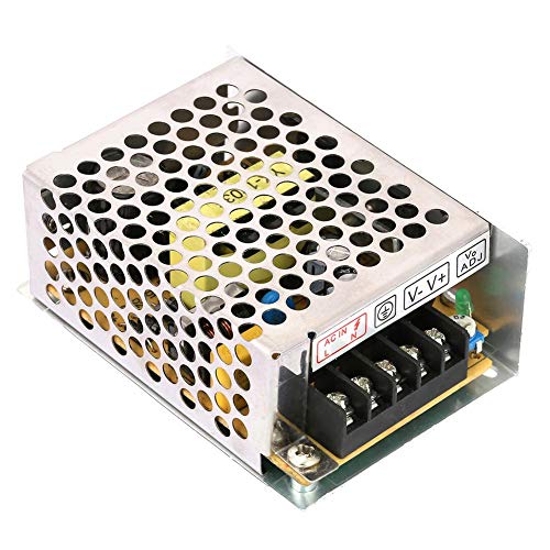 Fafeicy AC / DC Voltage Converter, univerzalno regulisano napajanje prekidača za LED, 5A 12V, Komutaciono