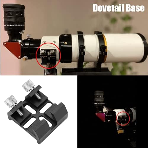Acouto Dovetail Baza za opseg teleskopa ugradnje u montažu ugradnjoj ploči za utoru za C8 / C8HD / C925 / C11HD