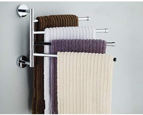 Cabilock zidna stalak preklopna vješalica za ručnik za ručnik za ručnik od nehrđajućeg čelika za kućne