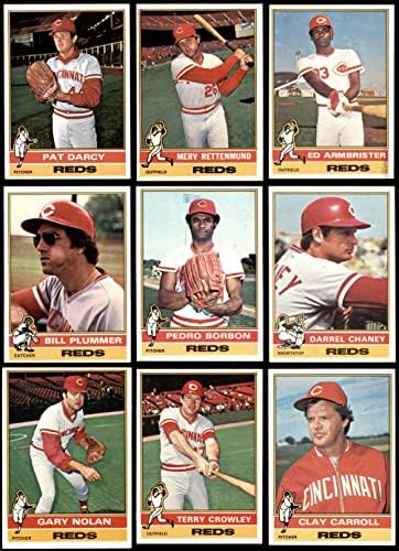 1976 FAMPS Cincinnati Reds u blizini Team Set Cincinnati Reds NM Reds