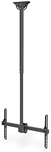 Monitor / TV stropni nosač 37-70 , 50 kg max, 1060-1560 mm, crni