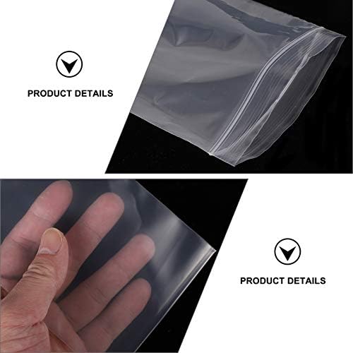 BESTonZON zapečaćena svežina sa prozirnim vrećama s zaštita od Patentnog zatvarača Xx. torbe za zatvaranje kafe