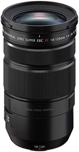 Fujifilm XF 18-120mm F / 4 LM PZ WR Objektiv, crna sa 72 mm filtarski komplet, soft fuse, čistač