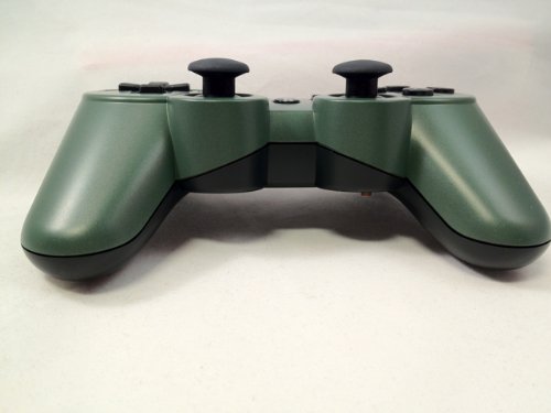 PS3 PlayStation 3 Jungle Green Modded Controller Cod Black ops 2- Jitter, pad snimak, auto cilj