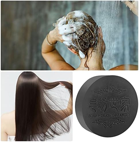 Crno-debela kosa Fallopia Multiflora šampon, on Shou Wu šampon sapun, on shou wu ekstrakt šampon, duboko čisti