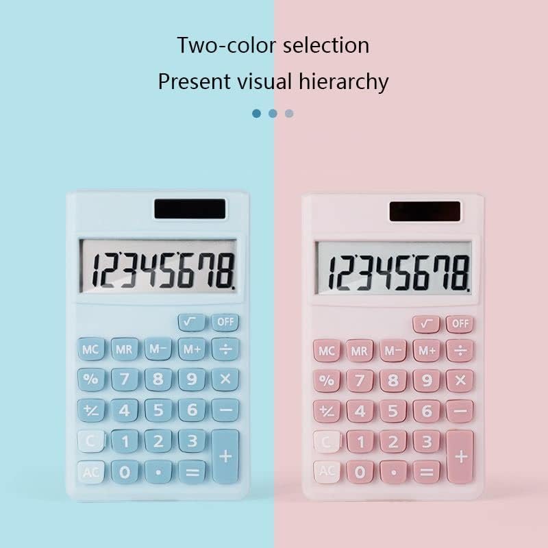 Quul Cartoon Mini kalkulator Creative Candy Color Mali prenosivi kalkulator učenje ublažava dvostruko