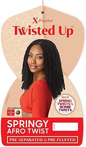 Outre Crochet pletenice X-Pression Twisted Up 3X Springy Afro Twist 16