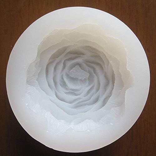 DIY Silikonski kalup 3D Peony cvijet ručno rađeni sapuni kalupi Fondant Cake Cands Candle Dekoracija kalupa