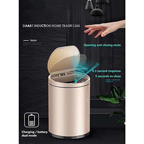 Wenlii Inteligentna kanta za smeće kućna dnevna soba spavaća soba kuhinja kupatilo Automatsko indukcijsko