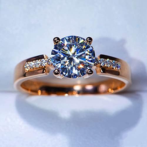 2023 Novi ženski sjajni prsten Zircon Diamond personalizirani prsten za prsten za prsten