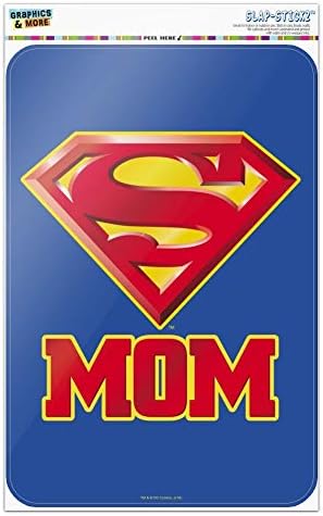 Grafika i više Superman Super Mom Shield Logo Početna Poslovni uredski znak