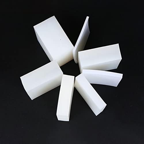 1kom bijeli kvadratni Lim od silikonske gume, zvučno Izolirajući tampon od silikonske gume, visoko elastična gumena ploča