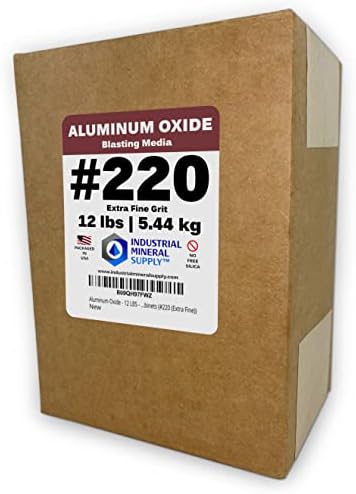 Aluminijum oksid-12 LBS - abrazivni mediji za pjeskarenje za Pjeskare, puške za pjeskarenje i ormare