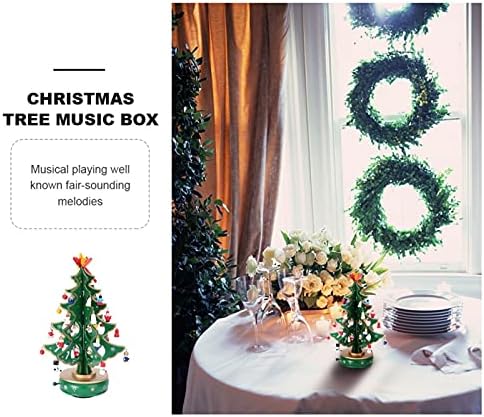 Xiaoheshop Music Boxes Musical Boxes Music Box Christmas Clockwork Design Mini Classic Music Box Pokloni