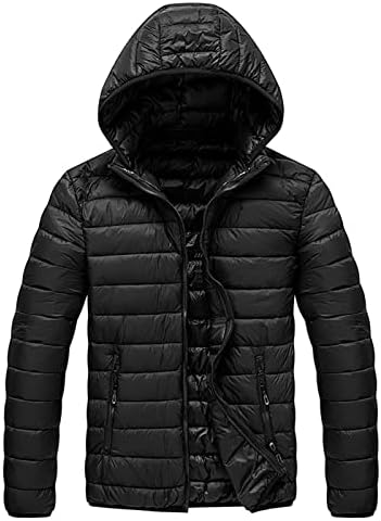 Plus Veličina puffer jakna Muškarci, snježni kaput teška obilazna casual pamučna kaput jakna na puffer jakna za odjeću