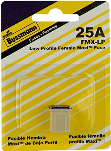 Busmansn BP / FMX-25LP-RP 25 AMP niskog profila Atm Fem Maxi Fuse