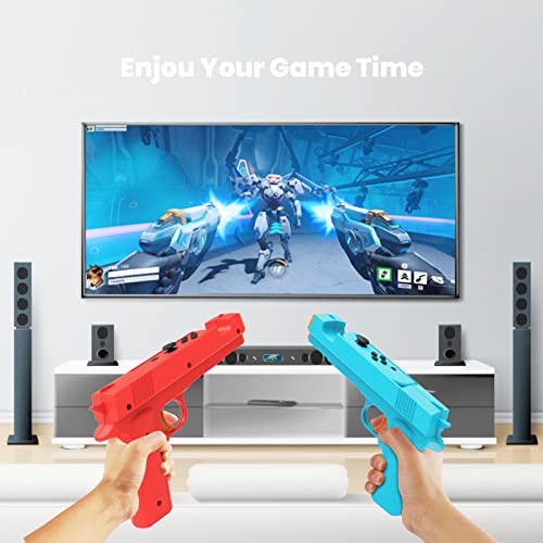 Codogoy Shooting Game Gun Controller kompatibilan sa Switch / Switch OLED Joy-Con, ručnim kontrolerom