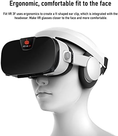 XUnion # 97k93k Vr digitalne naočare sa Stereo slušalicama 3D Vr slušalice naočare za virtuelnu stvarnost kompatibilne sa iOS i Android Smart