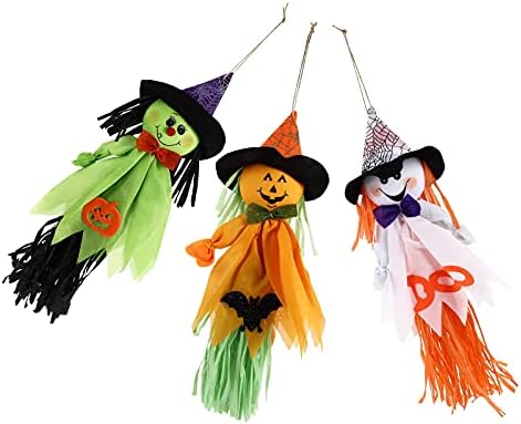 KESYOOO3PCS Exquisite Halloween Festival Dekoracije Predivna vještica viseći propShalween
