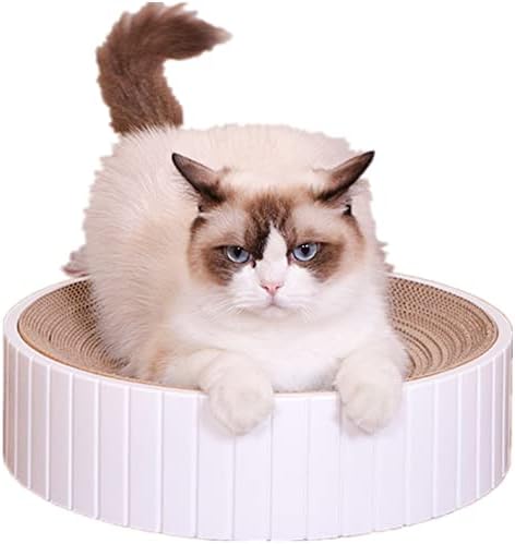 Izdržljiva grebalica za mačke za zatvorene mačke Cardboard 2u1 jastučić za grebanje za mačke & Lounge-Premium
