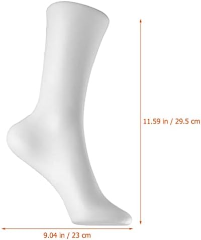 Zerodeko cipela 2pcs Foot Manequin za čarape Narukvica cipele Dress Detaljne noge Model ANKLE