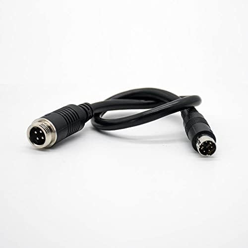 ELECBEE Mini DIN utikač električni konektor 6 pin do gx12 4 pin ravna muško ubrizgavanje kabela 22AWG PVC 300mm