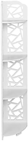 SDGH barokni rezbarski stil vodootporan 120 stupnjeva ugao 4 sloja kupaonice Ormar police bijeli