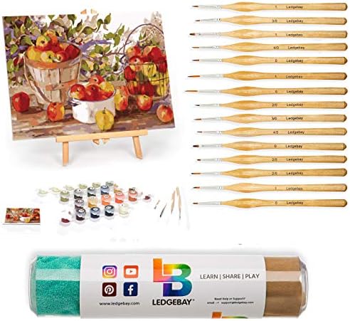 Ledgebay boja po brojevima za odrasle: Beginner to Advanced Broj Painting Kit - Fun DIY Adult