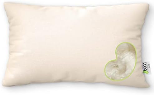 Bean Proizvodi Japanjski organski kapok jastuk + prirodni org - 14 x 20 - organska pamučna