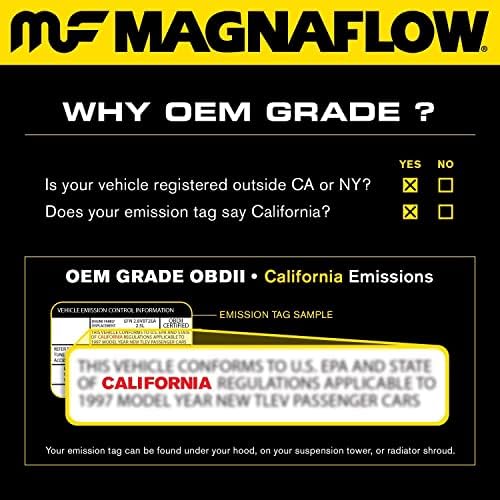 Magnaflow 49701 Veliki Katalizator Za Direktno Uklapanje Od Nerđajućeg Čelika