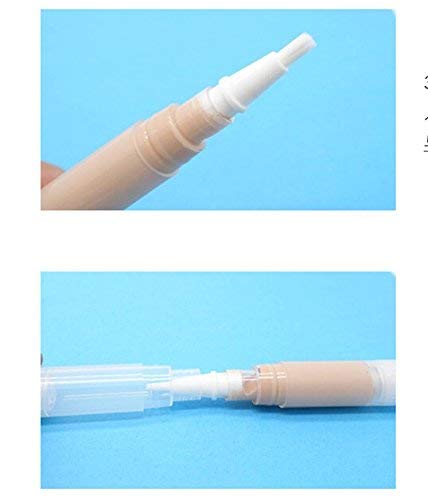 Teemico pakovanje od 6 komada 3ml prazna Twist olovka sa četkom putna prenosiva posuda za sjaj za trepavice za usne posuda za ulje za zanoktice lak za nokte olovka za izbjeljivanje zuba Makeup Accessories