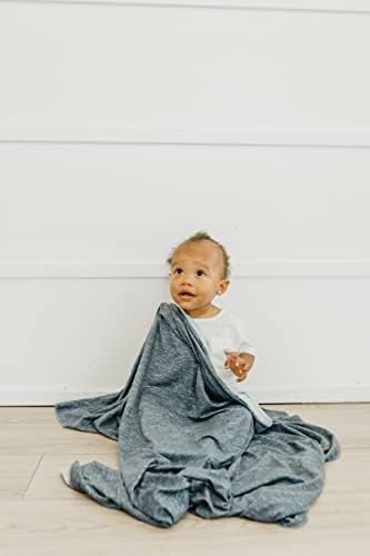 Bakreni biser Veliki premium pleteni baby swaddle prima pokrivač