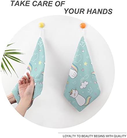 Ručni ručnik mačaka i jednorog ručni ručnici ručni ručnik dizajn za ručnik za kupatilo Kuhinjski sport