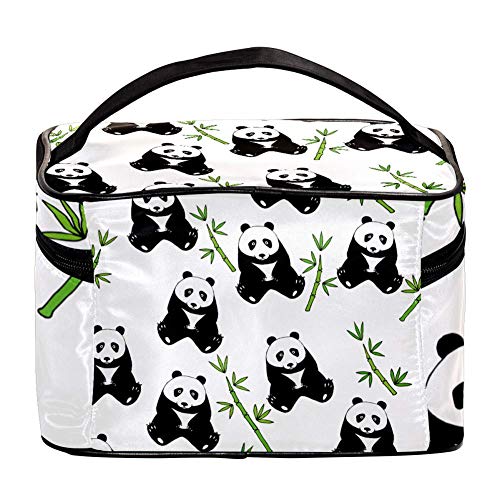 Nehomerna kozmetička torba Panda i bambusov putnik za putni šminku HACKY TOALY organizator