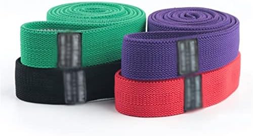 KFJBX Povucite opsege za pomoć tkanini otpor dugih remena za vežbanje rastezljenja za teretanu