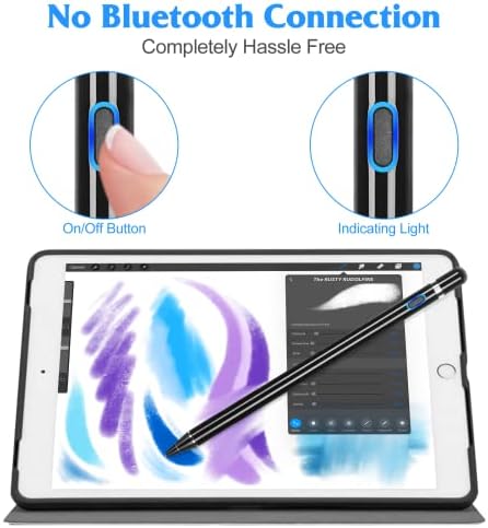 Stylus olovka za iPad olovku, punjiva aktivna olovka olovka za finu tačku digitalna olovka za nalogu