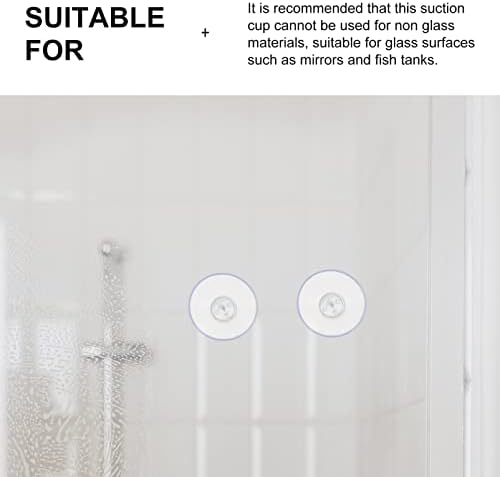 Anoily 30pcs vješalica za ručno zatezanje zgusnute vrata sa kukom moćnih gležnjača alata za zaključavanje pull usisana prozirna sisana teška puna podešavanja kupaonice PVC dužnost