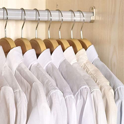 8 Pakovanje drvene odjeće vješalice odijelo Rack hlače vješalica Drvena odjeća vješalica i organizacija
