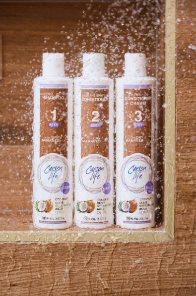 Carson Life Intenzivan šampon za popravak - sulfat & paraben Besplatno - popravke i njeguje suha oštećena kosa