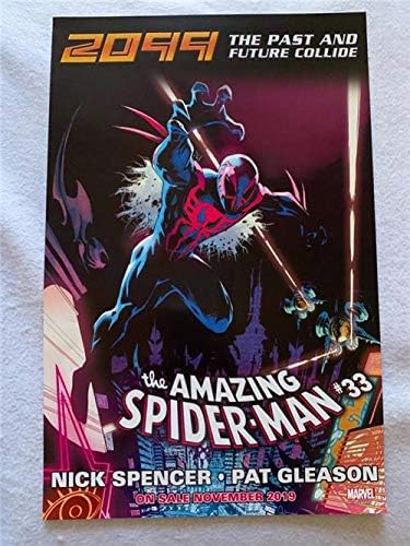 Dolazni i 2099 Nevjerojatni Spider-Man 13 X20 originalni promo komični poster NYCC 2019 Marvel