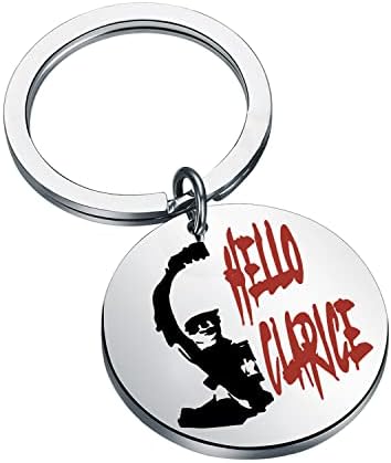 KEYCHIN Hannibal privjesak za ključeve Hannibal Lecter fanovi poklon zdravo Clarice nakit za ljubitelje horor