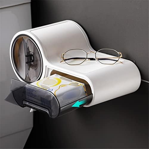 ZXDSFC toaletni držač za toaletni nosač vodootporan zidni toaletni toaletni kutiji za polaganje