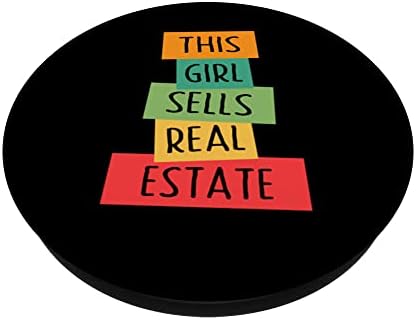 Ova djevojka prodaje agenta za nekretnine Realtor za žene za žene popsockets zamjenjivi popgrip