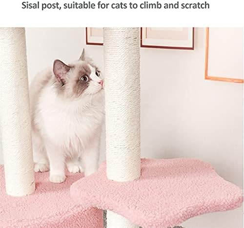 Tddgg Cats Tree Tower Condo stub za grebanje stub mačke penjački toranj kućne ljubimce Mačke Drvo