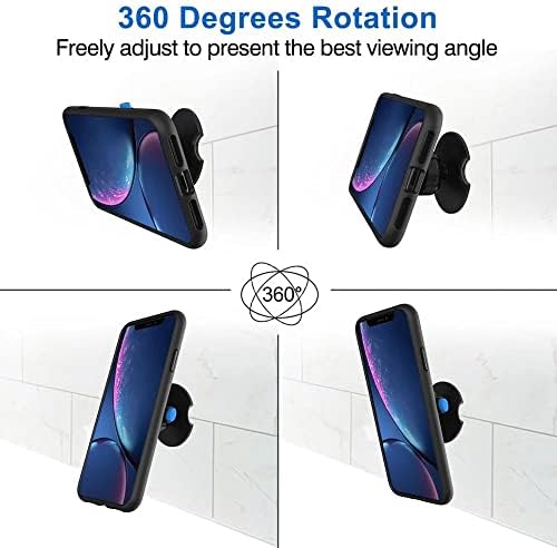 LXXSH 360 stepeni rotirajući zidni držač telefona za stalak u kuhinji kupatilo