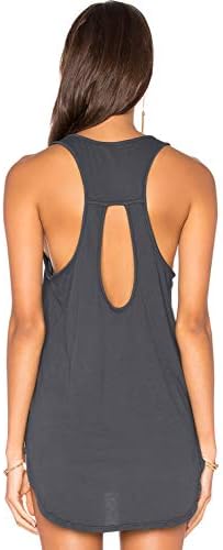 MUZNIUER YOGA Workout Tops za žene bez leđa dugih rezervoara za vježbanje pokrivaju ljetne majice
