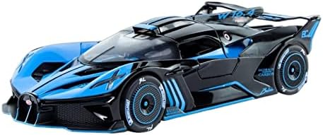 Model automobila za Bugatti Bolide Supercar metalna trkačka legura za dječake Model automobila minijaturni Diecast 1: 24 proporcija